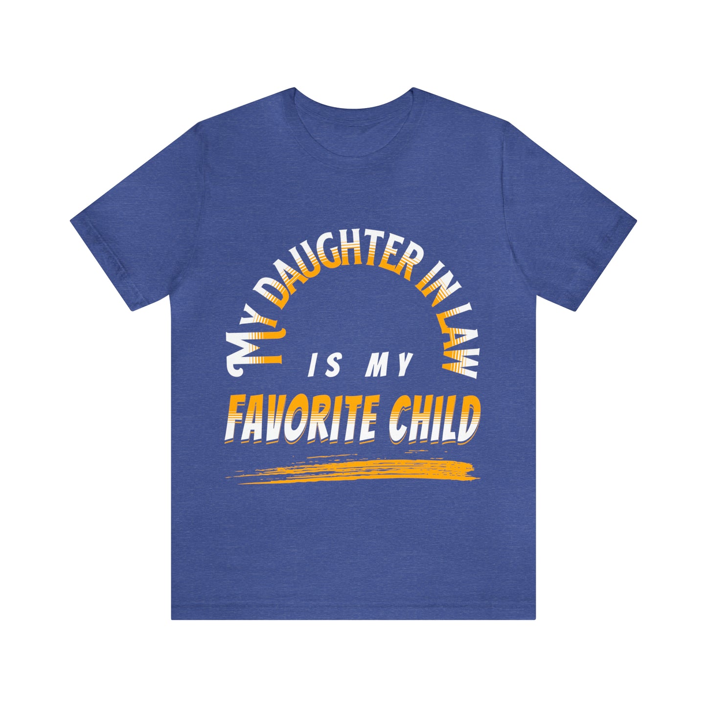 Unisex Jersey Tee - Short Sleeve | "My Favorite Child" Print | High-Quality Cotton