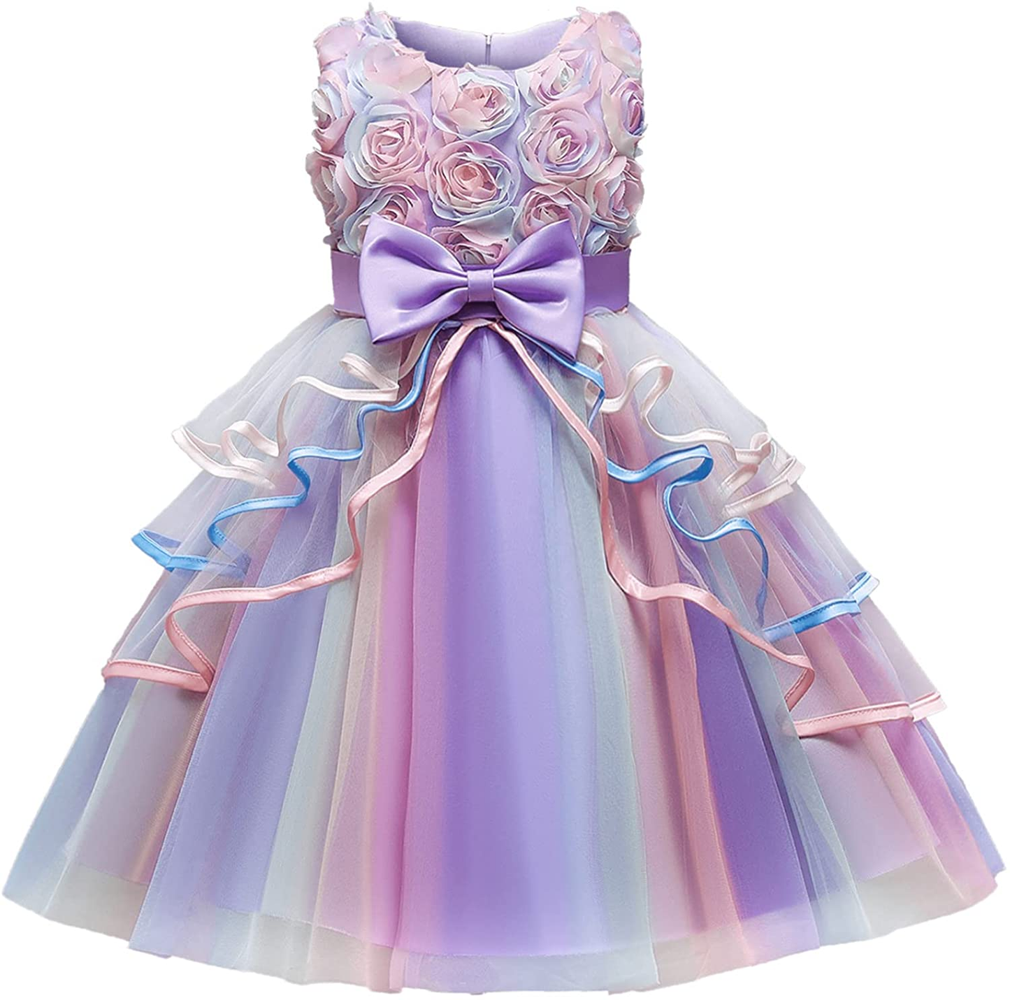 Flower Girls Dresses Toddler Princess Wedding Party Dress