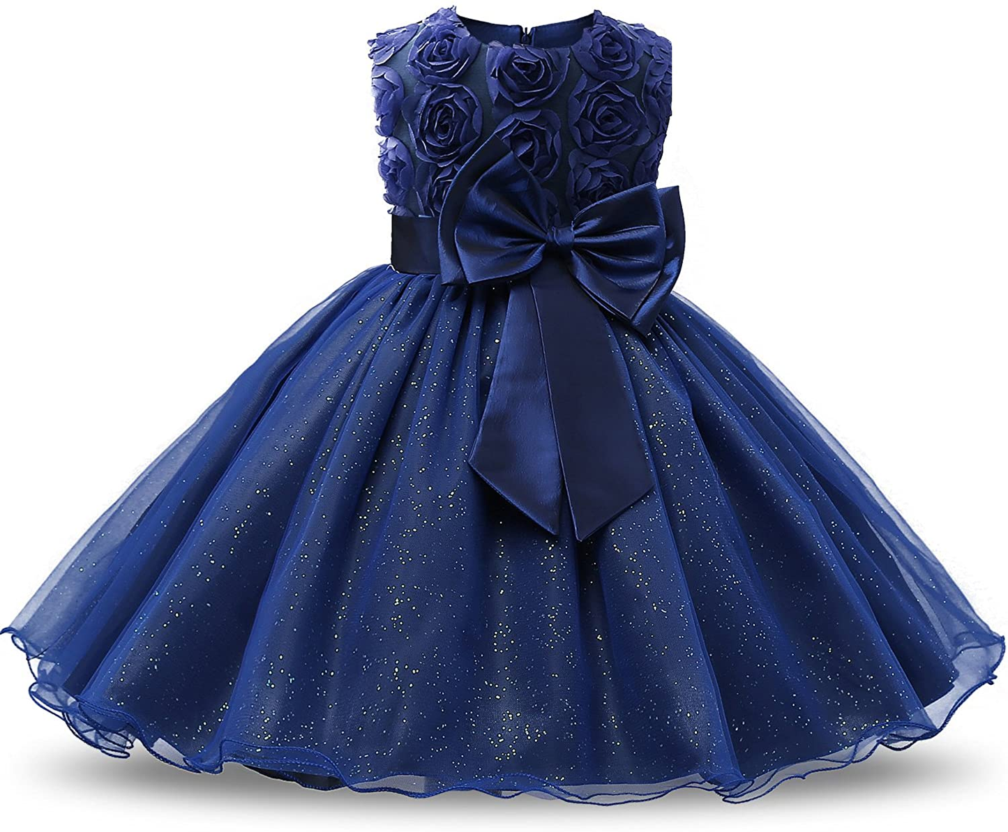 "Girl's Sleeveless Lace Tutu Princess Dress"