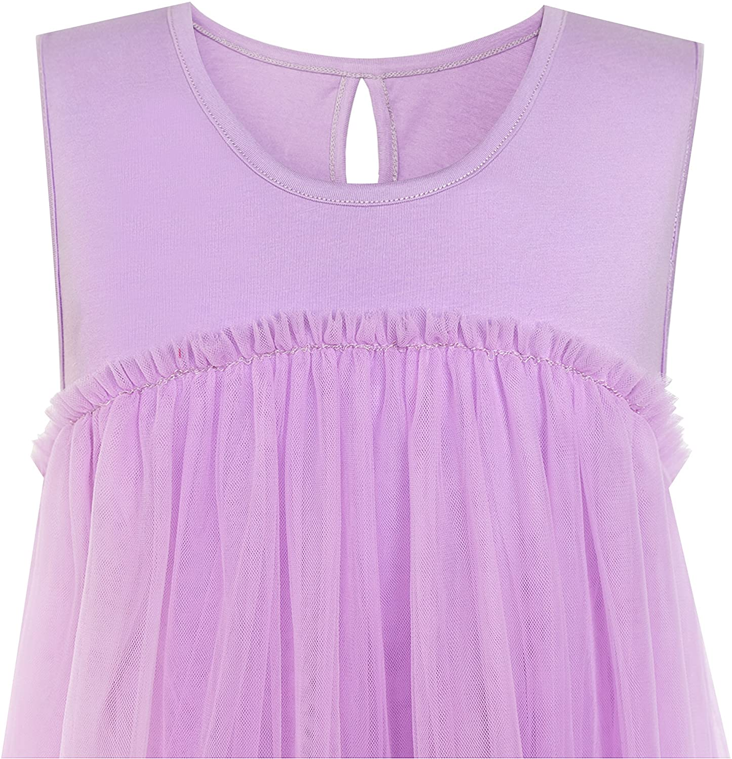 "Girls' A-Line Princess Dress with Handbag - White - Size 5-10"