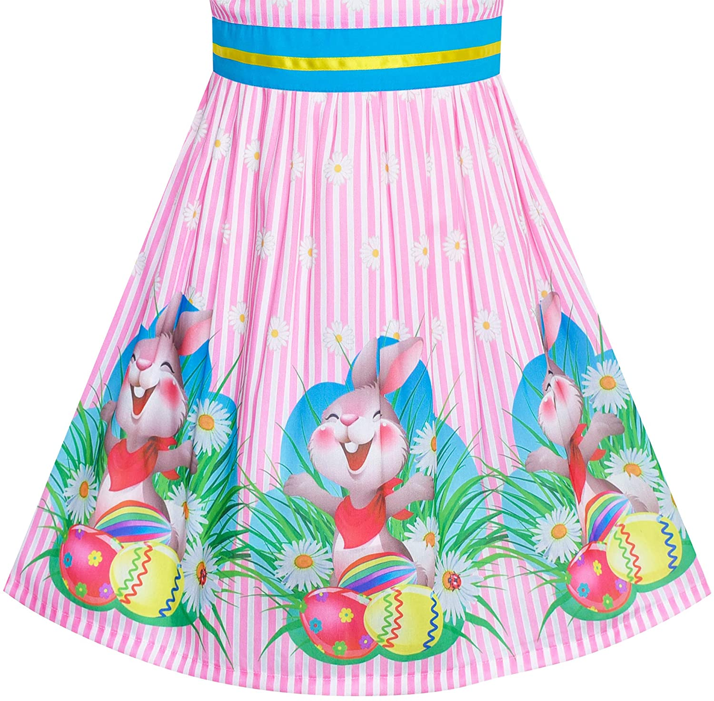 Polka Dot Bow Tie Ladybug Girls Dress