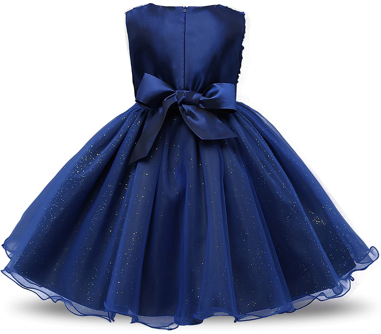 "Girl's Sleeveless Lace Tutu Princess Dress"