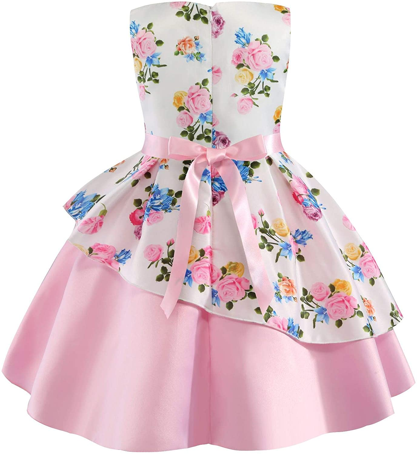 "Fancy Flower Dresses for Girls: Perfect for Special Occasions and Parties"