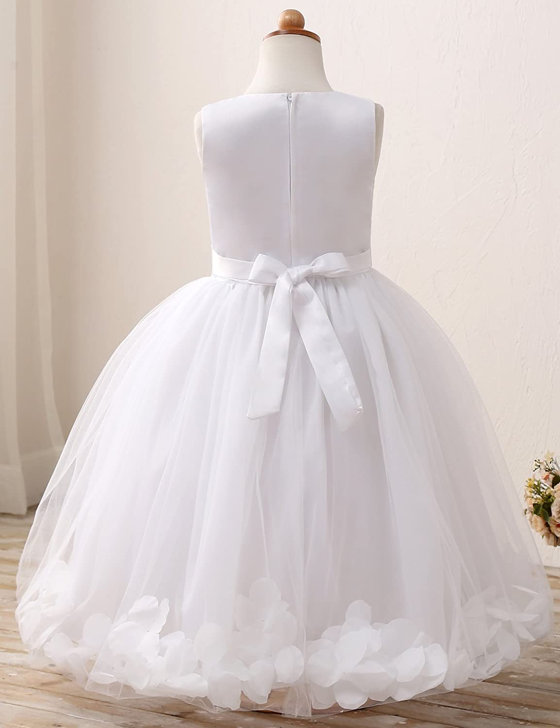 Infant Baby Girl Flower Lace Tutu Dress, Age 6-24 Months