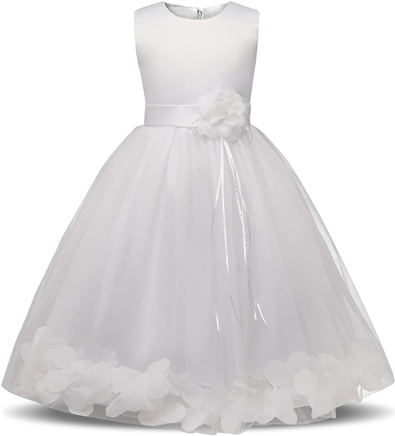 Infant Baby Girl Flower Lace Tutu Dress, Age 6-24 Months
