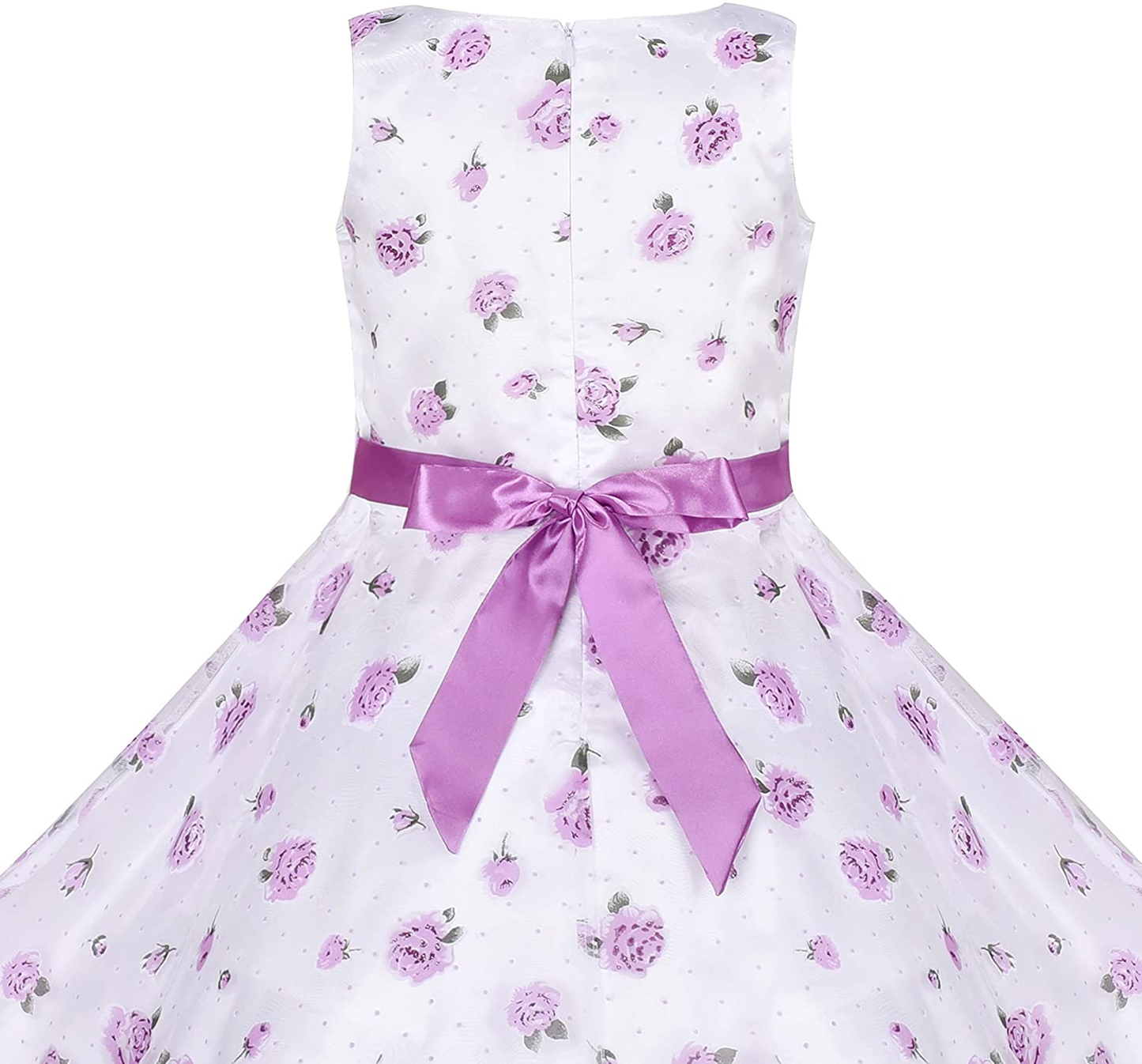 3 Layers Girls Dress Sunflower Wave Pageant Bridesmaid Kids