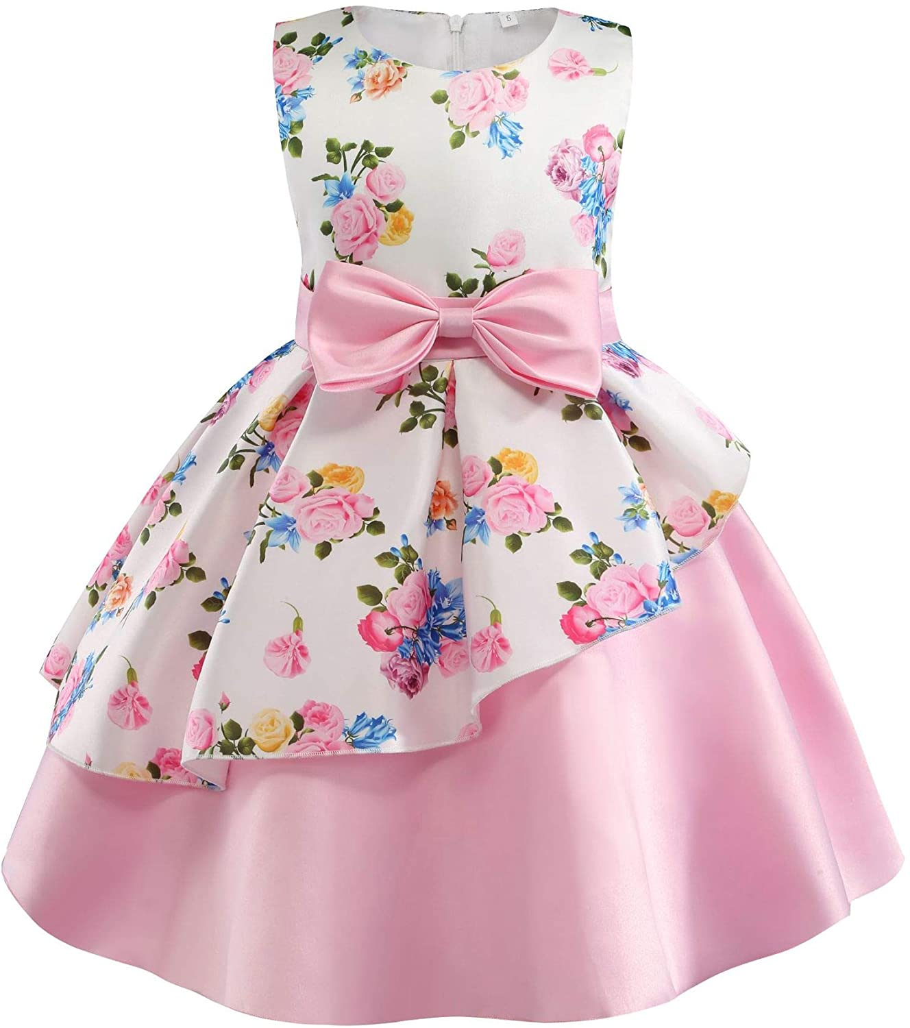 "Fancy Flower Dresses for Girls: Perfect for Special Occasions and Parties"