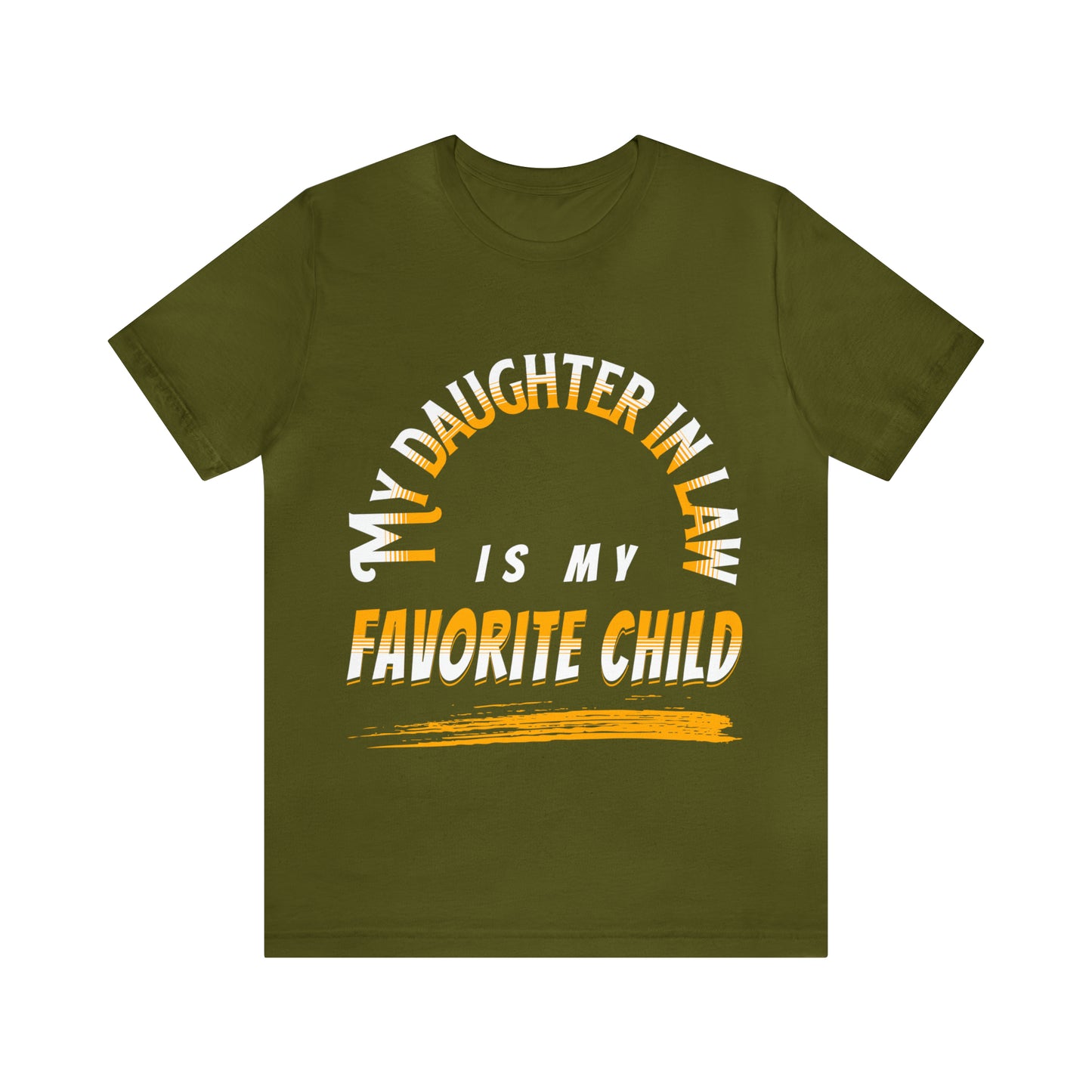 Unisex Jersey Tee - Short Sleeve | "My Favorite Child" Print | High-Quality Cotton
