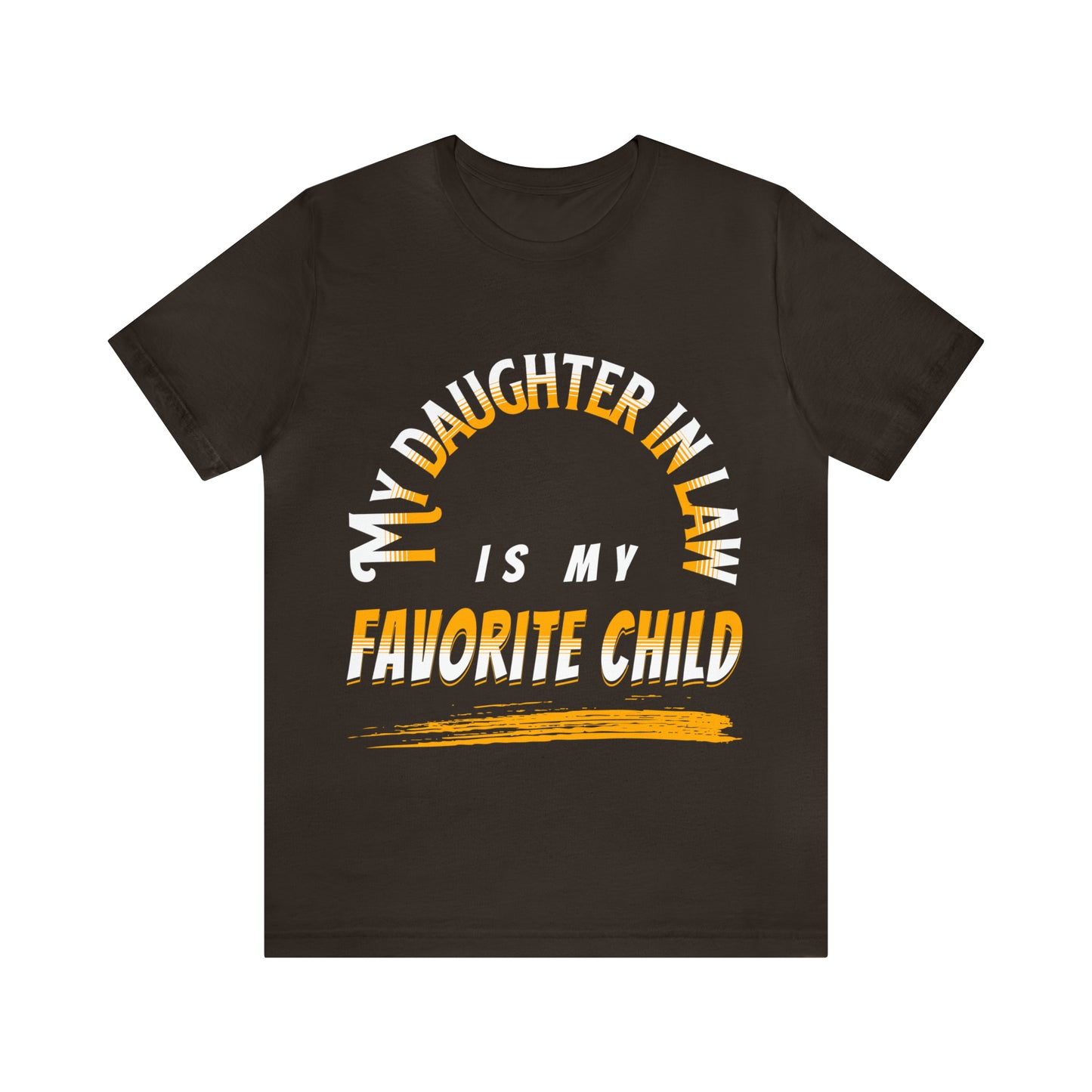 Unisex Jersey Tee - Short Sleeve | "My Favorite Child" Print | High-Quality Cotton