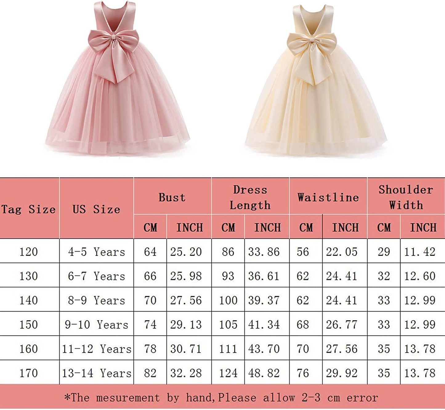 "Sleeveless Embroidered Princess Pageant Dress for Girls - Soft Tutu Design, V-Neck & Backless"
