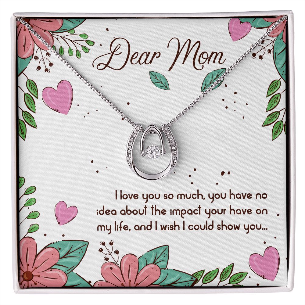 Elegant White Gold & Cubic Zirconia Pendant Necklace | A Cherished Gift for Moms | Celebrate Love and Gratitude
