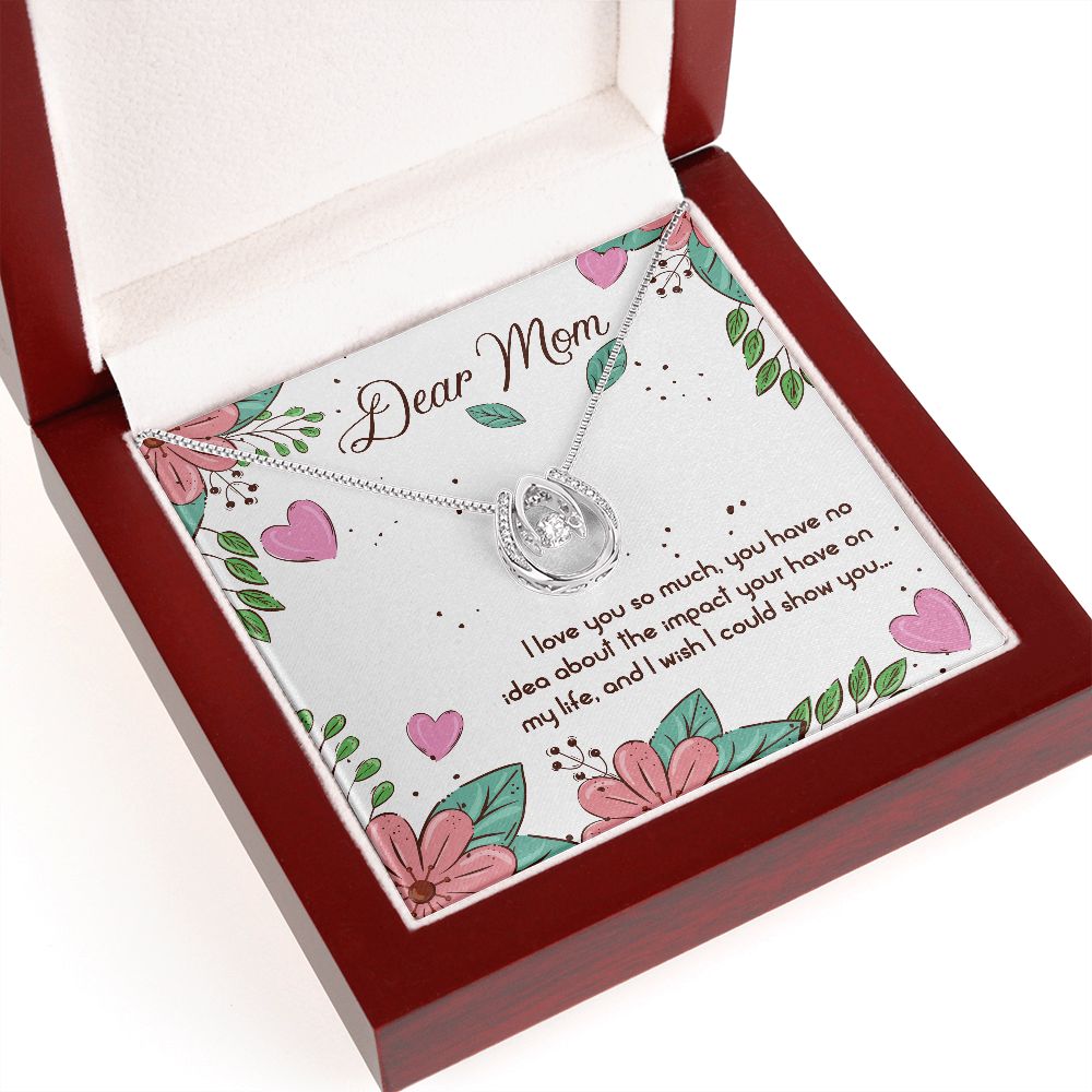Elegant White Gold & Cubic Zirconia Pendant Necklace | A Cherished Gift for Moms | Celebrate Love and Gratitude