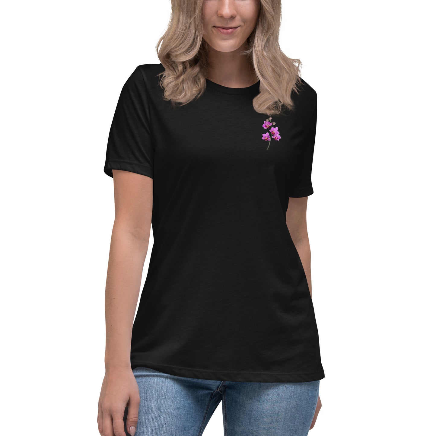 "Floral Printed Women's Relaxed T-Shirt: Ultimate Softness & Comfort"