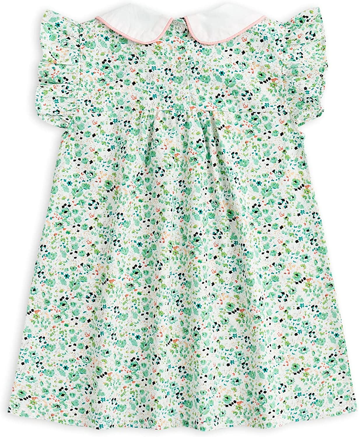 Baby Girls Summer Casual Dresses Toddler Floral Print Sundress Princess Dress